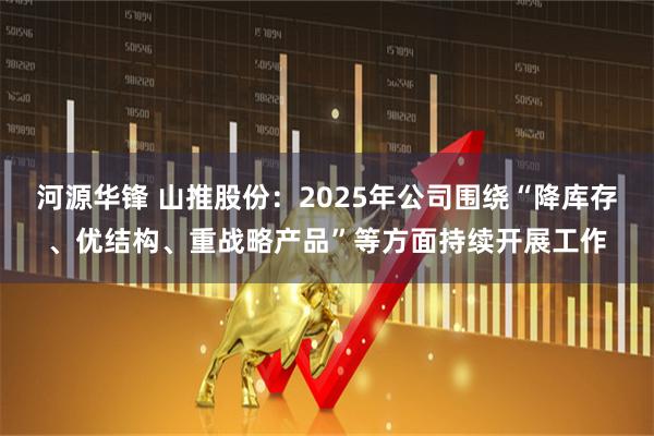 河源华锋 山推股份：2025年公司围绕“降库存、优结构、重战略产品”等方面持续开展工作